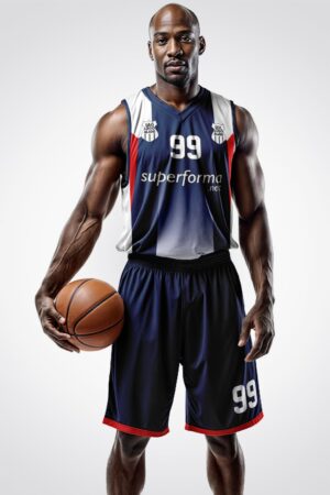 Lacivert Beyaz Basketbol Forma