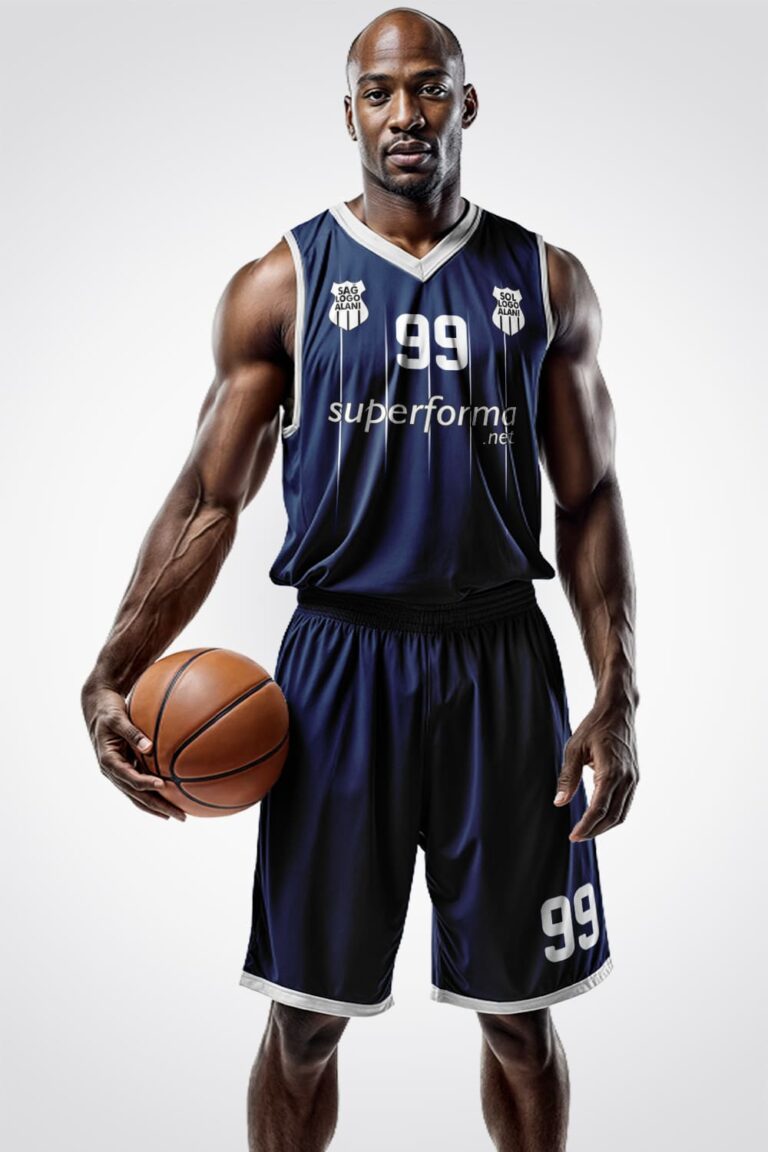 Sax Beyaz Çizgili Yıldızlı Basketbol Forma