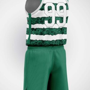 Yeşil Beyaz Basketbol Forma - Görsel 2