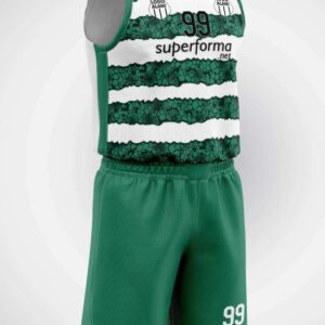 Yeşil Beyaz Basketbol Forma - Görsel 1