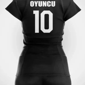 Kırmızı Siyah Voleybol Forma - Görsel 2