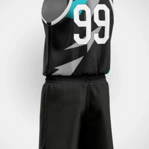 Siyah Gri Arrow Basketbol Forma - Görsel 2