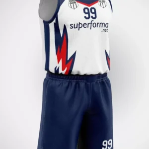 Beyaz Flash Basketbol Forma - Görsel 1