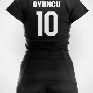 Siyah Petek Voleybol Forması - Görsel 2