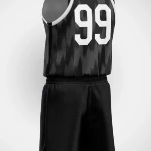 Gri Siyah Yıldırım Basketbol Forma - Görsel 2