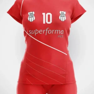 Kırmızı Beyaz Voleybol Forma - Görsel 1
