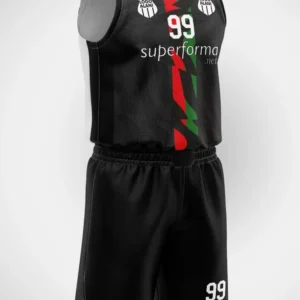 Yeşil Kırmızı Siyah Basketbol Forma - Görsel 1