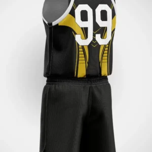 Siyah Gold Basketbol Forma 3 Siyah Gold Basketbol Forma - Görsel 2