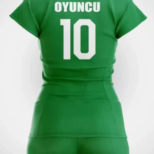 Yeşil Şeritli Voleybol Forma - Görsel 2
