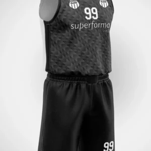 Gri Siyah Arrow Basketbol Forma - Görsel 1