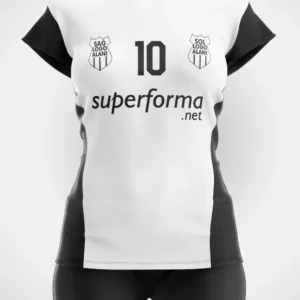 Siyah Beyaz Voleybol Forma - Görsel 1