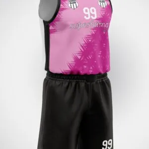 Magenta Siyah Basketbol Forma - Görsel 1