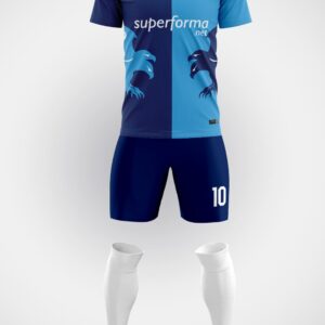 Blue Line Halı Saha Forma - Görsel 1
