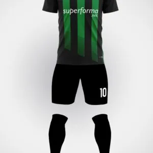Yeşil Siyah Halı Saha Forma 2 Yeşil Siyah Halı Saha Forma - Görsel 1