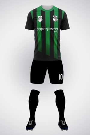 Yeşil Siyah Halı Saha Forma