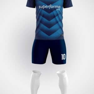 Turkuaz Siyah Arrow Halı Saha Forma - Görsel 1