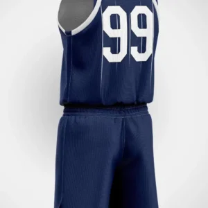 Sax Beyaz Çizgili Yıldızlı Basketbol Forma 3 Sax Beyaz Çizgili Yıldızlı Basketbol Forma - Görsel 2