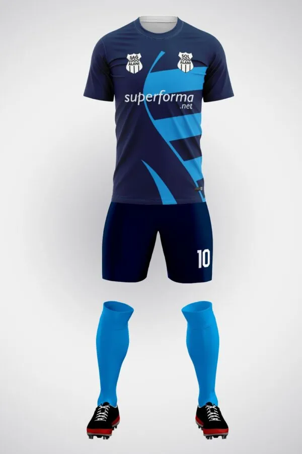 Blue Attack Halı Saha Forma