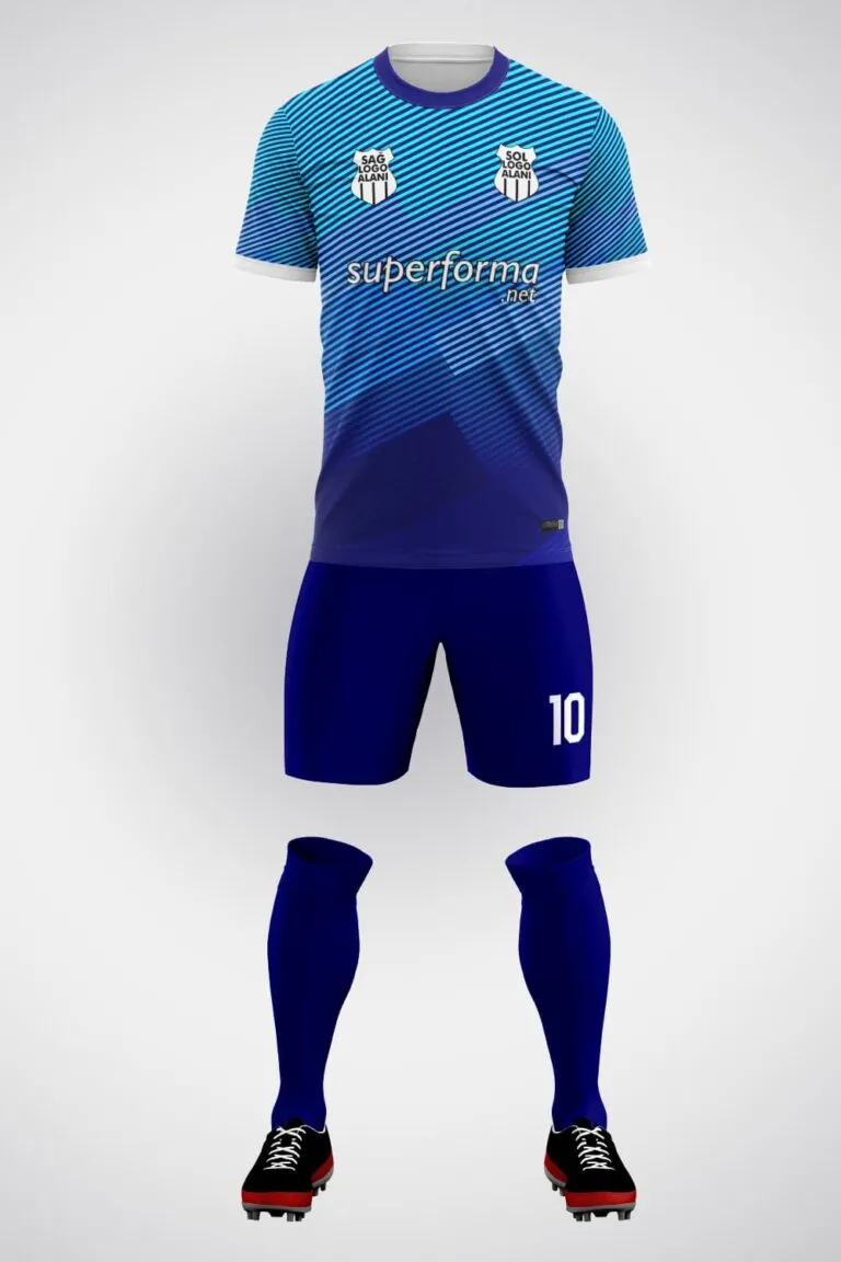 Blue World Halı Saha Forma