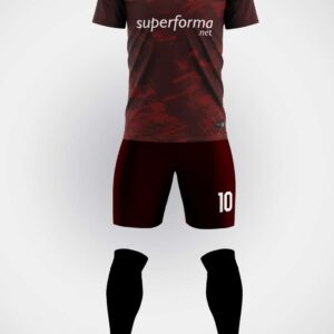 Bordo Siyah Halı Saha Forma 2 Bordo Siyah Halı Saha Forma