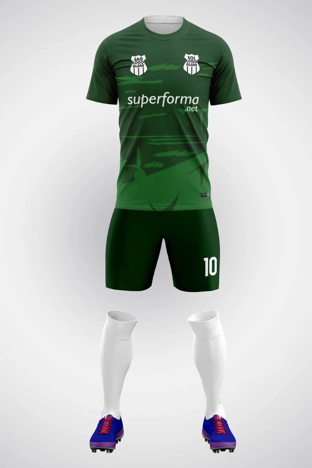 Green Dark Halı Saha Forma
