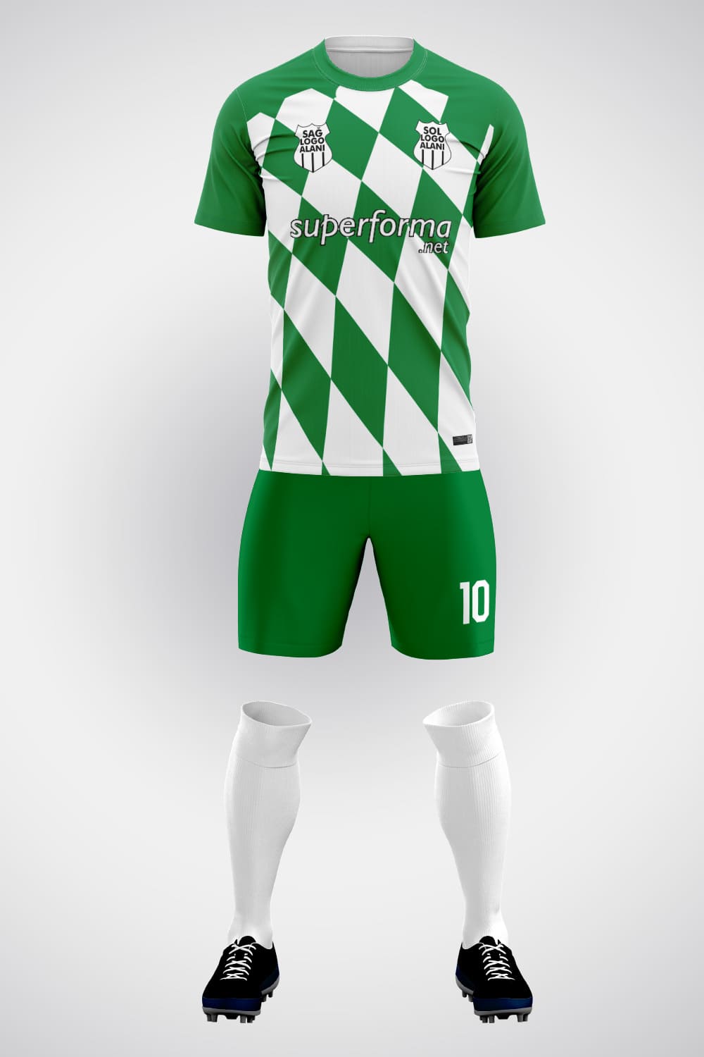 Green Triangle Halı Saha Forma