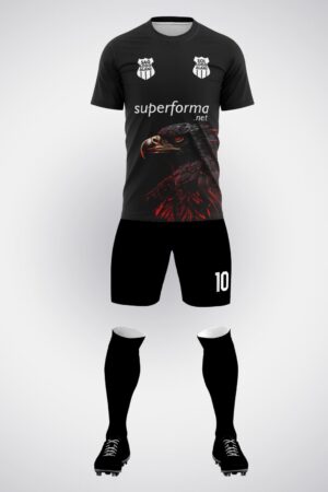 Kara Kartal Halı Saha Forma