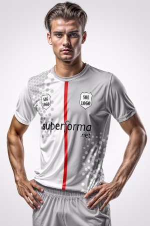 Gri Beyaz Şahinler Halı Saha Forma