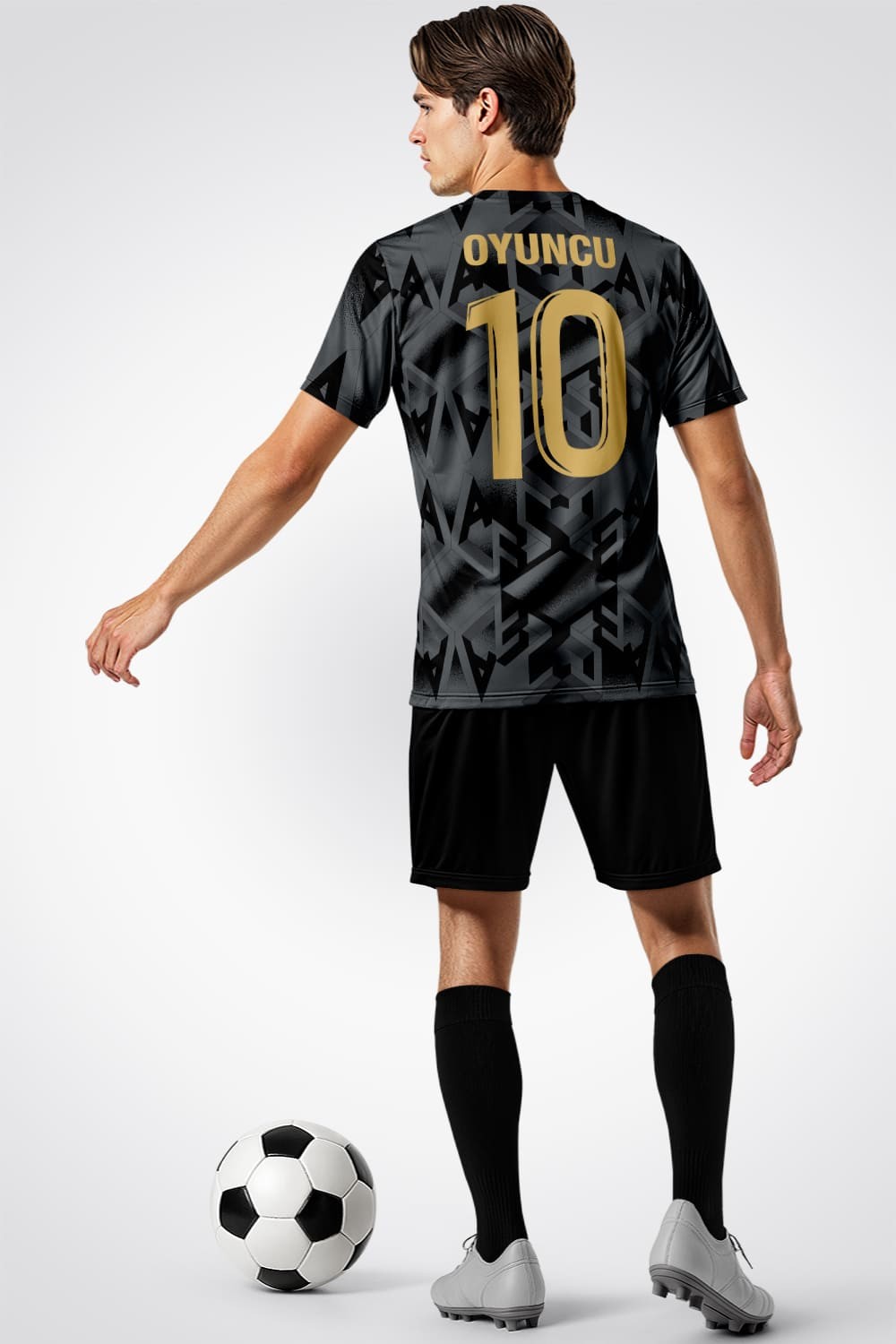 Arsenal Black Futbol Forması