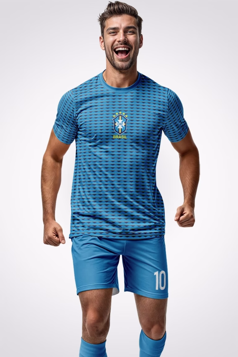 Brezilya Away Futbol Forması