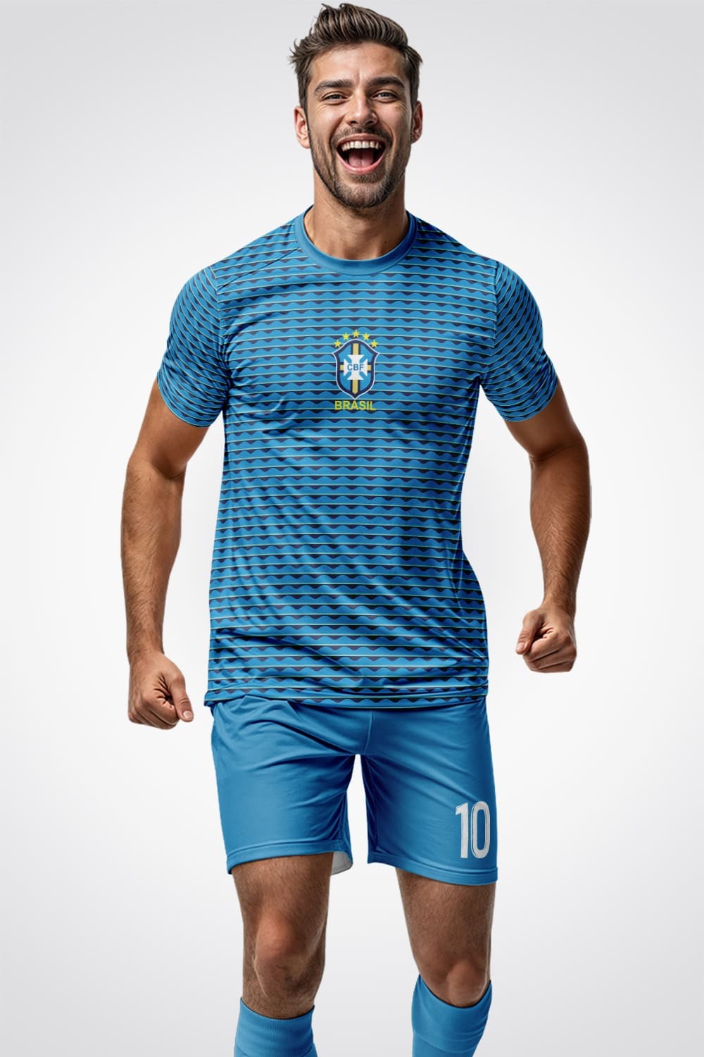 Brezilya Away Futbol Forması