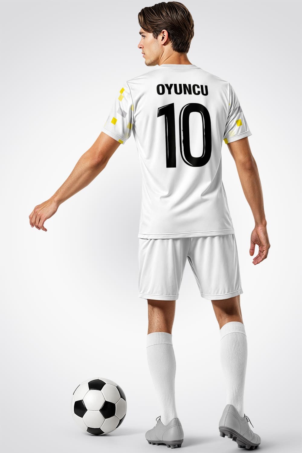 Borussia Dortmund Beyaz Futbol Forması