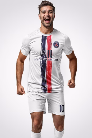 Paris Saint Germain Beyaz Futbol Forması
