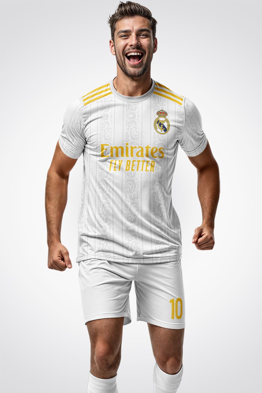 Real Madrid Beyaz Futbol Forması Real Madrid Beyaz Futbol Forması