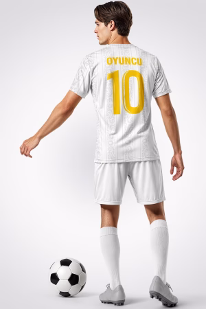 Real Madrid Beyaz Futbol Forması