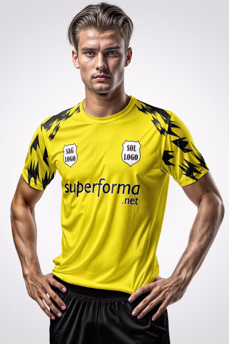 Sarı Fırtına Halı Saha Forma