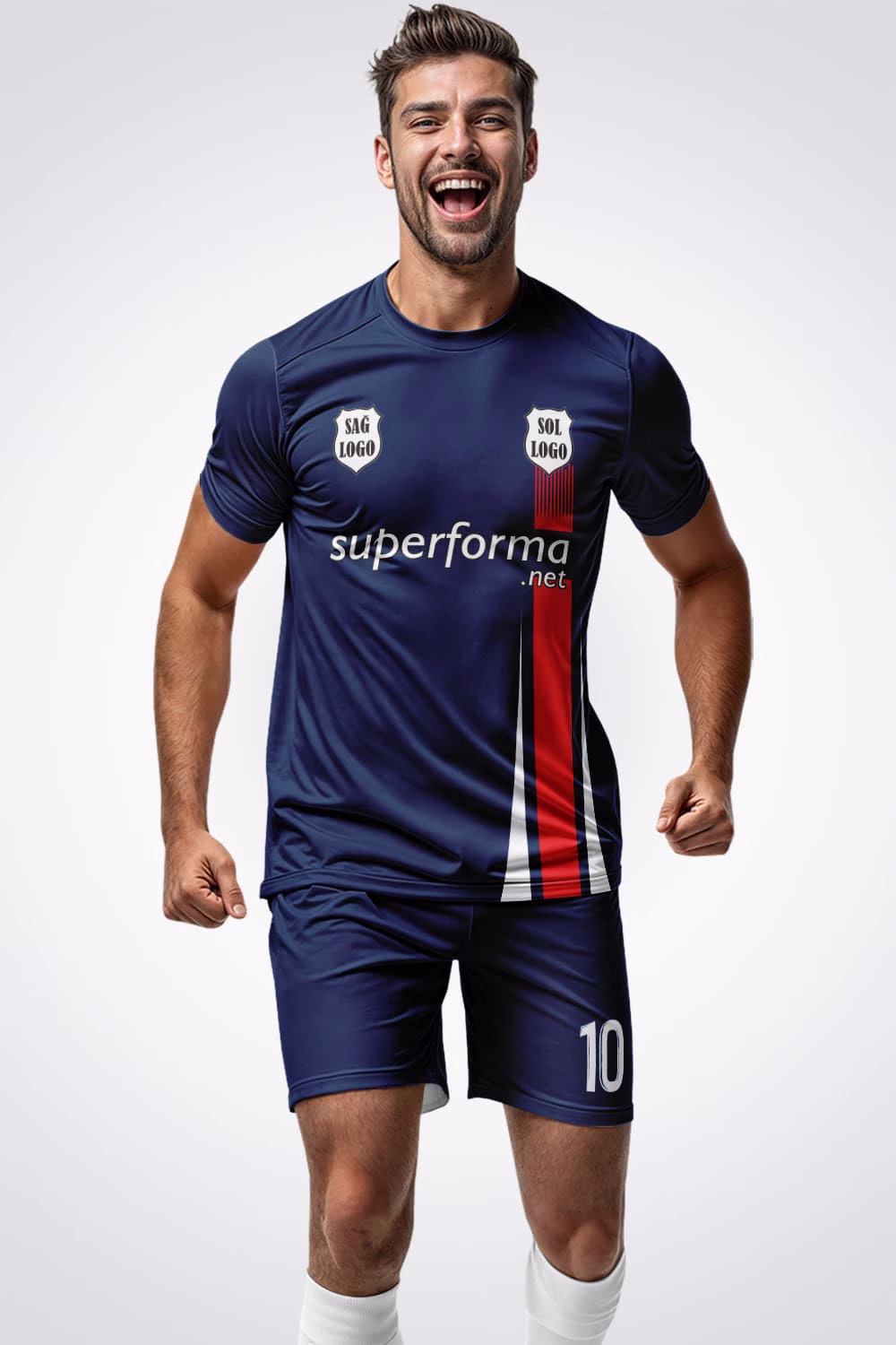 Sax Red Line Halı Saha Forma Sax Red Line Halı Saha Forma