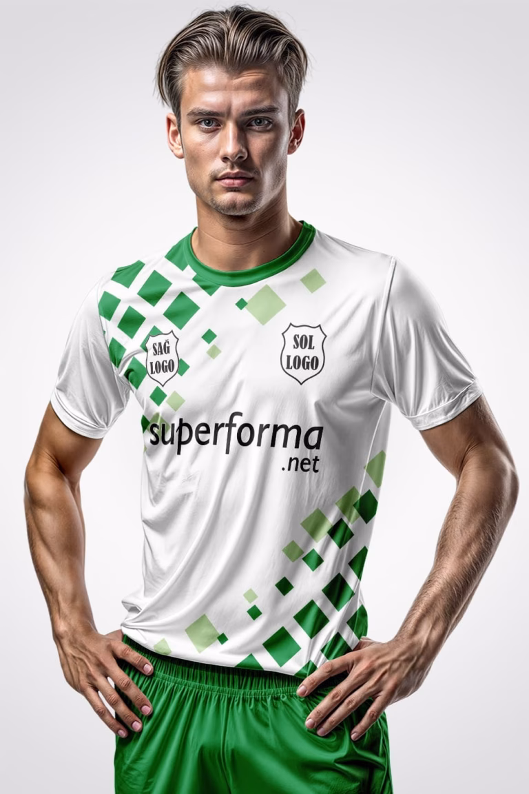 Yeşil Şimşek Halı Saha Forma