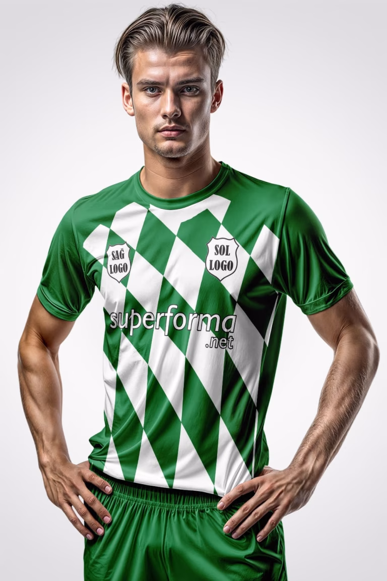 Green Triangle Halı Saha Forma