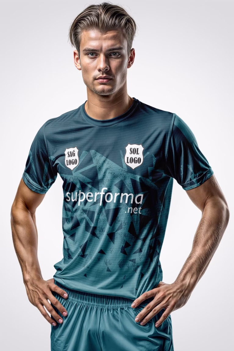 Yeşil Turkuaz 2026 Halı Saha Forma