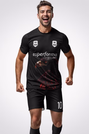 Kara Kartal Halı Saha Forma