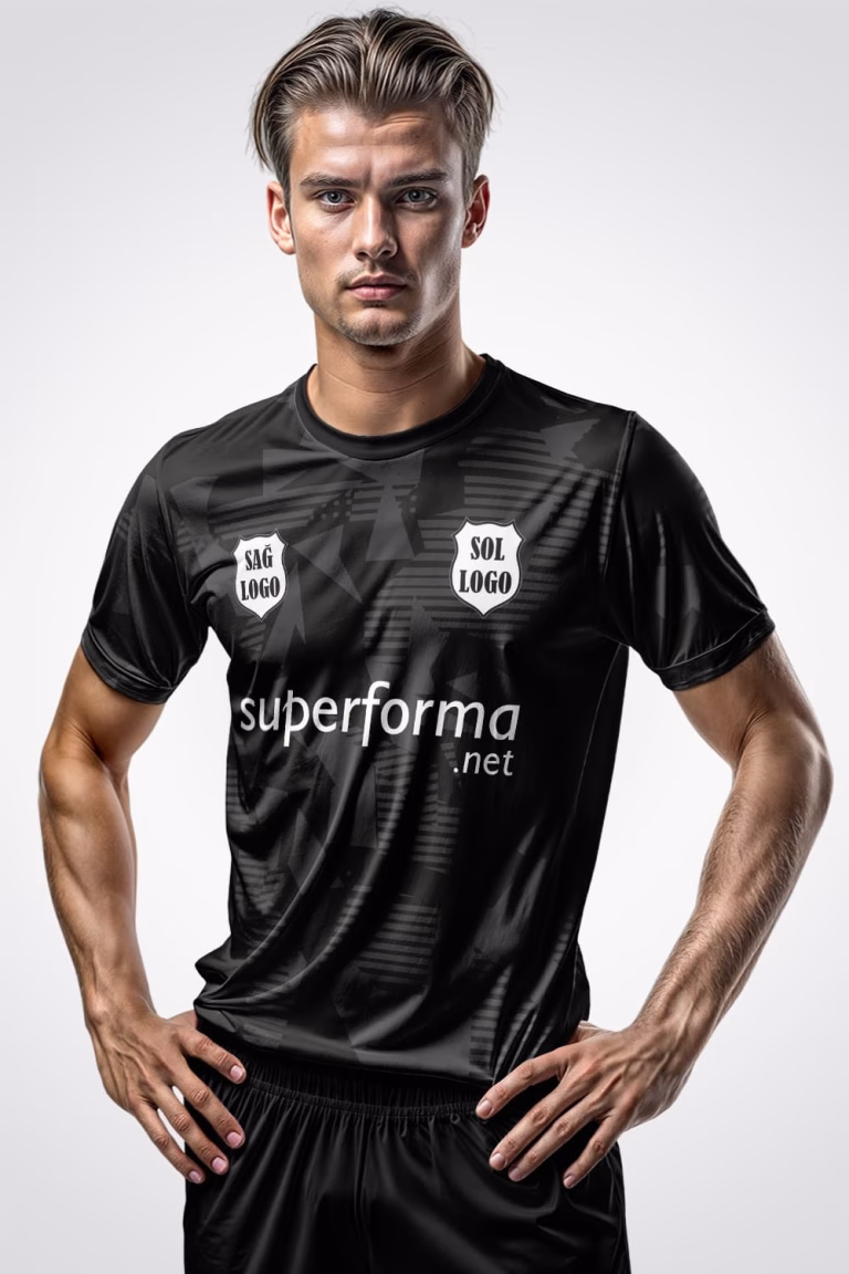 Ai Gri Siyah 2026 Pro Halı Saha Forma