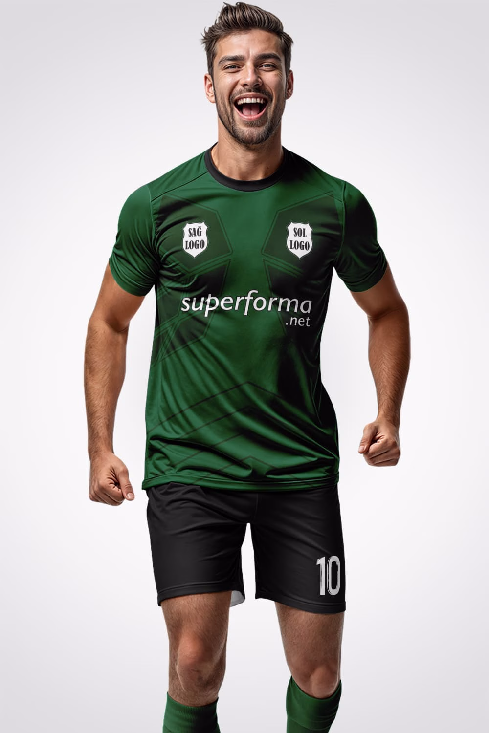 Haki Yeşil Halı Saha Forma Haki Yeşil Halı Saha Forma