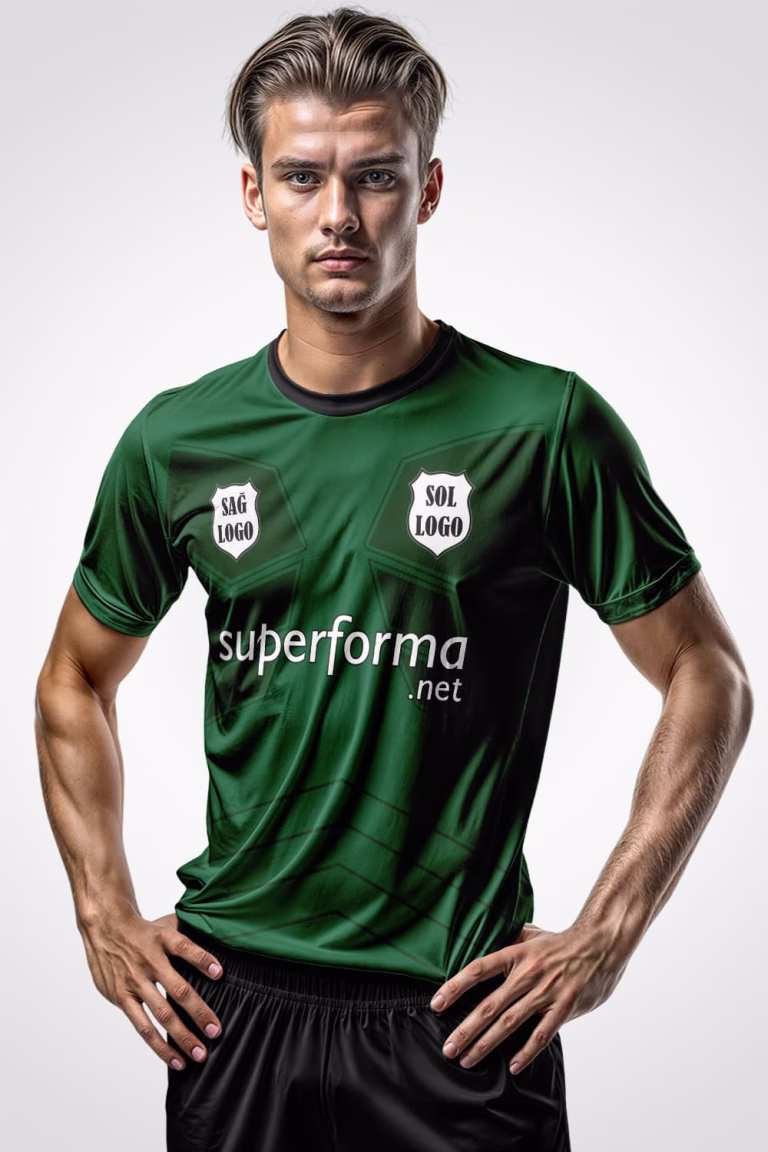 Haki Yeşil Halı Saha Forma