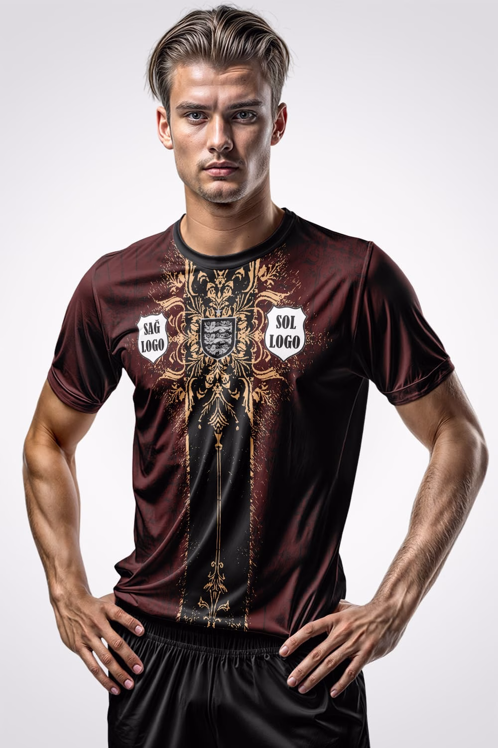 Vintage Kahverengi Halı Saha Forma Vintage Kahverengi Halı Saha Forma