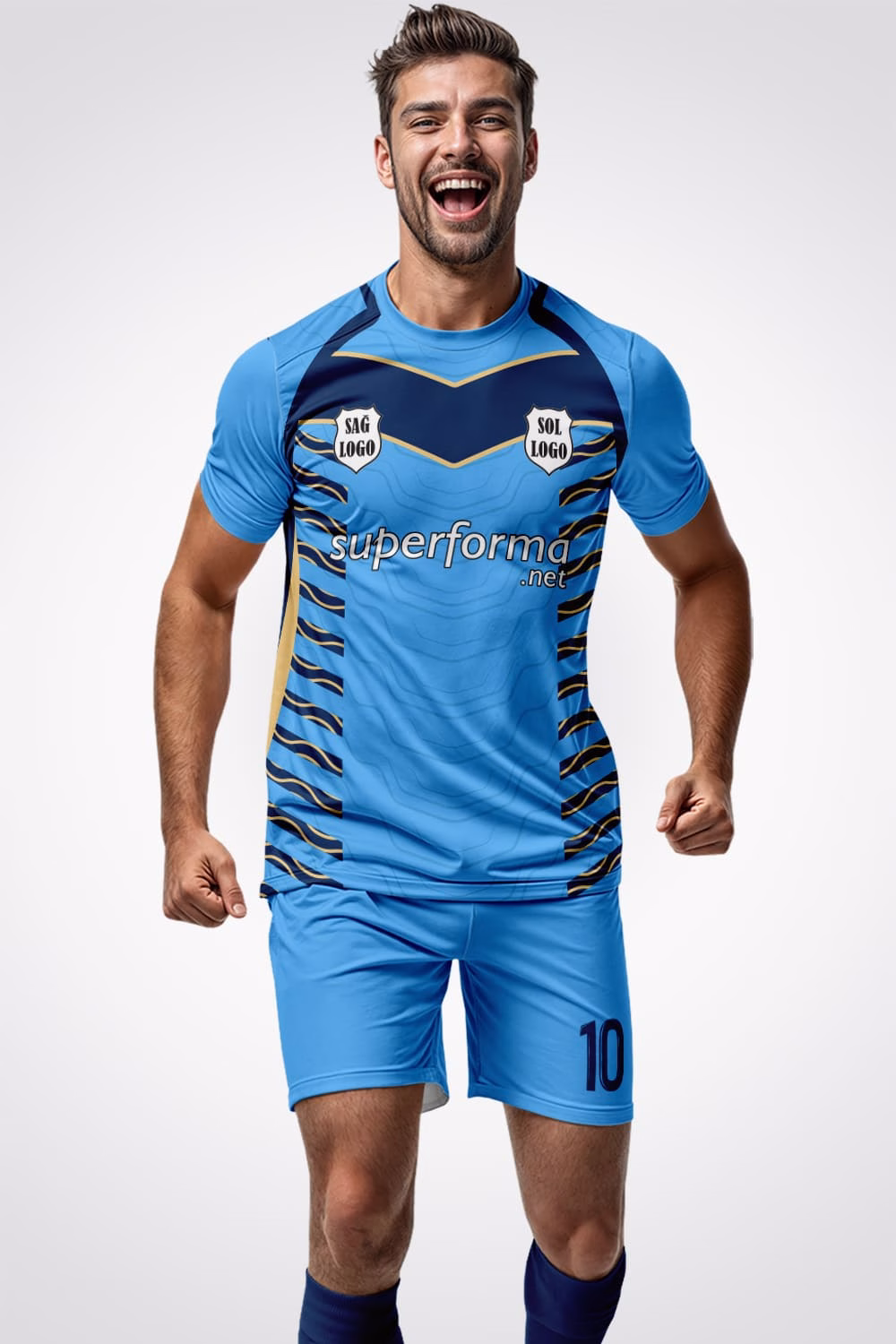 Blue Wings 2026 Halı Saha Forma Blue Wings 2026 Halı Saha Forma