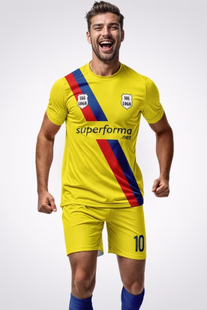 Yellow Lightning Halı Saha Forma
