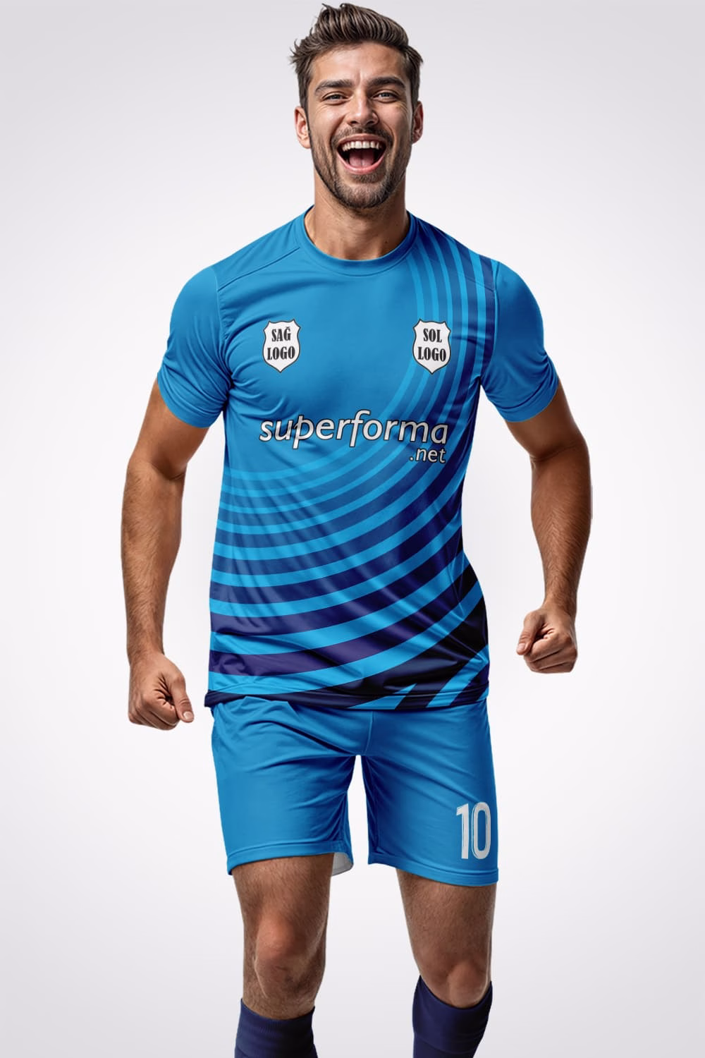 Blue Wave Halı Saha Forma Blue Wave Halı Saha Forma