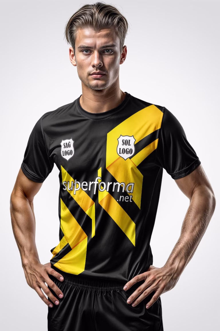 Yellow Flash Halı Saha Forma