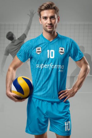 Mavi Erkek Voleybol Forması